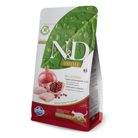N&D Prime Cat Neutered Chicken & Pomegranate 5kg