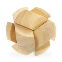 Dřevěný hlavolam – Koule
