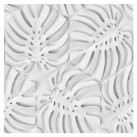 Skleněný panel 60/60 Monstera White Esg