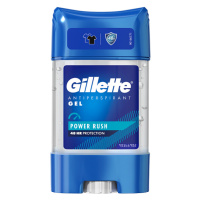Gillette Deodorant-Antiperspirant Čirý gel Power Rush Pro muže