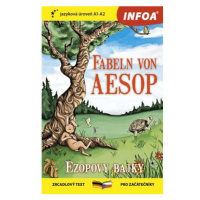 Ezopovy bajky / Fabeln von Aesop - Zrcadlová četba (A1-A2)