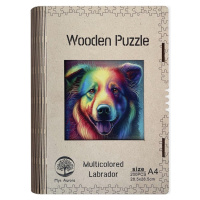 Dřevěné puzzle/Labrador A4 - EPEE