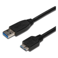 PremiumCord ku3ma1bk USB 3.0 A - Micro B, propojovací (M/M), 1m Černá
