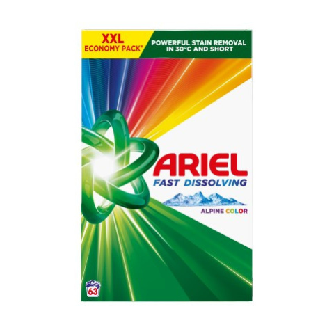 Ariel Prací prášek na barevné prádlo BOX 63 PD