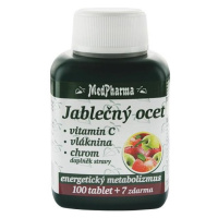 MEDPHARMA Jablečný ocet+Vláknina+Vitamin C+Chrom 107 tablet