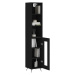 vidaXL Skříň highboard černá 34,5 x 34 x 180 cm kompozitní dřevo