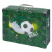 BAAGL Skládací školní kufřík Fotbal s kováním Presco Group