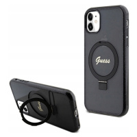 Guess GUHMN61HRSGSK pouzdro case kryt iPhone 11 Xr 6.1 černý MagSafe