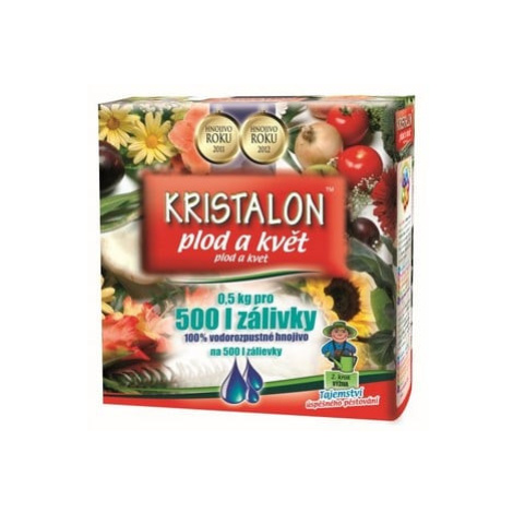 Hnojivo AGRO Kristalon Plod a květ 0,5 kg MA912012