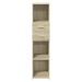 vidaXL Skříň highboard dub sonoma 30 x 42,5 x 124 cm kompozitní dřevo