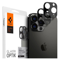 Ochranné sklo Spigen tR Optik, black 2 Pack - iPhone 13 Pro/Max (AGL03381)