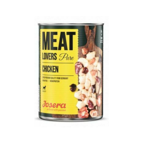 Josera Dog konz. Meat Lovers Pure Chicken 400g + Množstevní sleva Sleva 15%