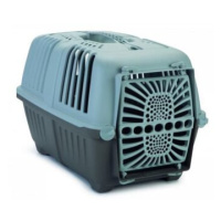 Beeztees Přepravka pro kočky PRATIKO tmavě šedá/světle šedá 48X31X33cm