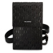 Taška Karl Lagerfeld Saffiano Monogram Wallet Phone Bag, černá