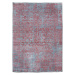Diamond Carpets koberce Ručně vázaný kusový koberec Diamond DC-JK 1 silver/pink - 275x365 cm