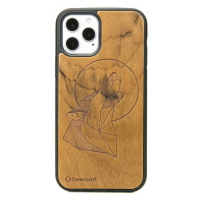 Pouzdro Bewood pro iPhone 12 12 Pro Vlk Imbuia