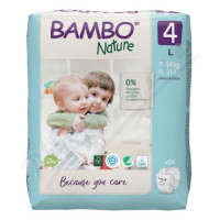 Bambo Nature 4 děts.plenkové kalhotky 7-14kg 24ks