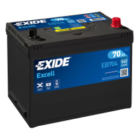 Exide Excell 12V 70Ah 540A EB704