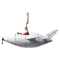 Vánoční závěsná ozdoba G-Bork Santa in Zeppeliner