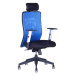 Kancelářská židle na kolečkách Office Pro CALYPSO XL SP1 - s područkami a podhlavníkem Modrá 14A