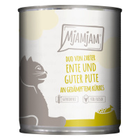 MjAMjAM Duo 6 x 800 g - kachní a krůtí s dýní