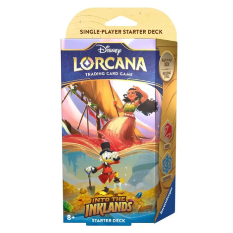 Ravensburger Disney Lorcana TCG - Into the Inklands - Sapphire & Ruby Starter Deck (EN)