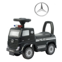 Odrážedlo Mercedes-Benz Actros policejní auto černé