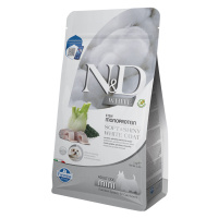 N&D Dog Adult Mini White s mořským vlkem, fenyklem a spirulinou - 2 kg