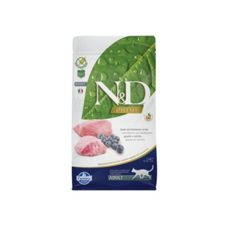 N&D PRIME CAT Adult Lamb & Blueberry 1,5kg