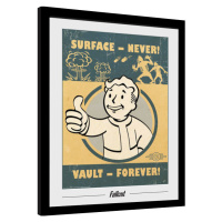 Obraz na zeď - Fallout - Vault Forever, 30 × 40 cm