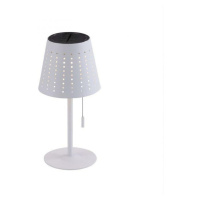 LEUCHTEN DIREKT is JUST LIGHT LED stolní lampa, bílá, stmívatelná, solární, moderní, bez kabelu 