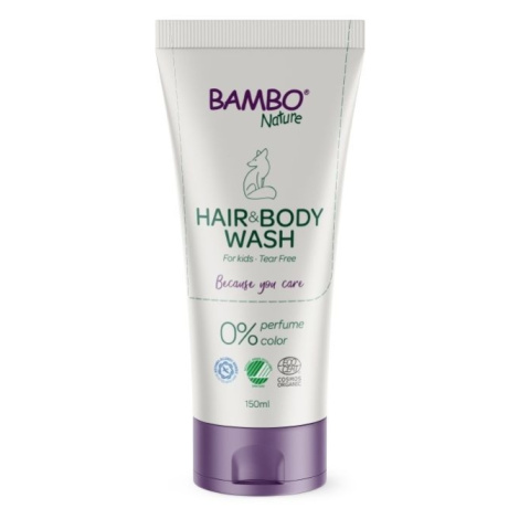 Bambo Nature Mycí gel na vlasy a tělo neparfémovaný 150 ml