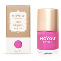 MoYou Razítkovací lak na nehty - Party Pink 9 ml