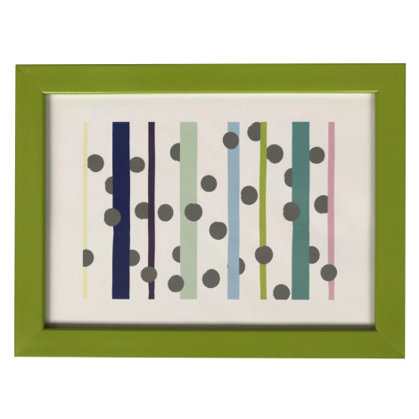 Bondecor Fotorámeček plastový, lišta 16/11 mm, zelený, 10 x 15 cm