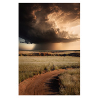 Fotografie Savanna Clouds, Marcel Egger, 26.7 × 40 cm