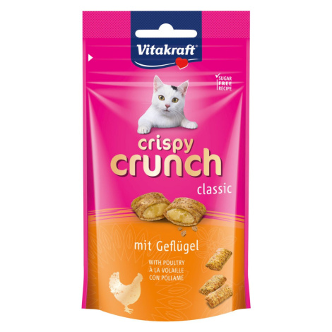 Vitakraft Crispy Crunch s drůbežím 8 x 60 g