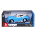 Bburago 1:18 Porsche 356B Cabriolet 1961 Blue