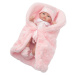 BERBESA - Luxusní dětská panenka-miminko Anička 28cm