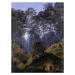 Obrazová reprodukce The Forest under Moonlight, Caspar David Friedrich, 30 × 40 cm