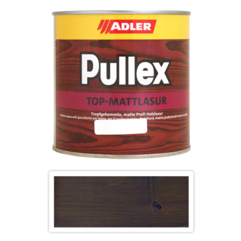 ADLER Pullex Top Mattlasur - tenkovrstvá matná lazura pro exteriéry 0.75 l Palisandr