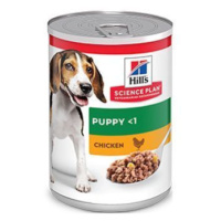 Hill's Can. konz. SP Puppy Chicken 370g + Množstevní sleva