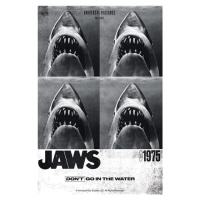 Plakát, Obraz - Jaws - 1975, (61 x 91.5 cm)