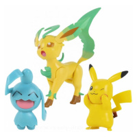 Pokémon akční figurky Pikachu, Wynaut a Leafeon 5 - 8 cm