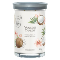 YANKEE CANDLE Signature Tumbler velký Coconut Beach 567 g