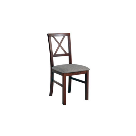 Jídelní židle MILANO 4 Bílá Tkanina 10 Drewmix