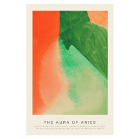Obrazová reprodukce The Aura of Aries (Astrology, Spirituality & Zodiac Series), 26.7x40 cm