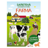 JIRI MODELS Sametová samolepková knížka/ Farma