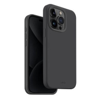 UNIQ Lino Hue MagClick ochranný kryt na iPhone 15 Pro, Charcoal (Grey)