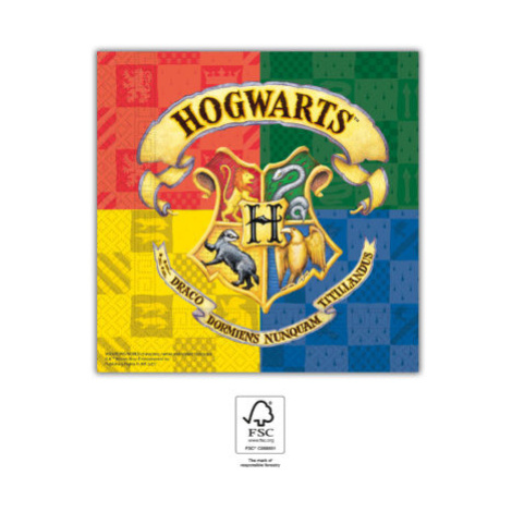 Procos Ubrousky - Harry Potter fakulty 33 x 33 cm 20 ks
