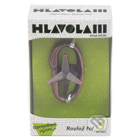 Veľká hviezda (Kovový hlavolam) - hra z kategorie Domino, hlavolamy EPEE Czech